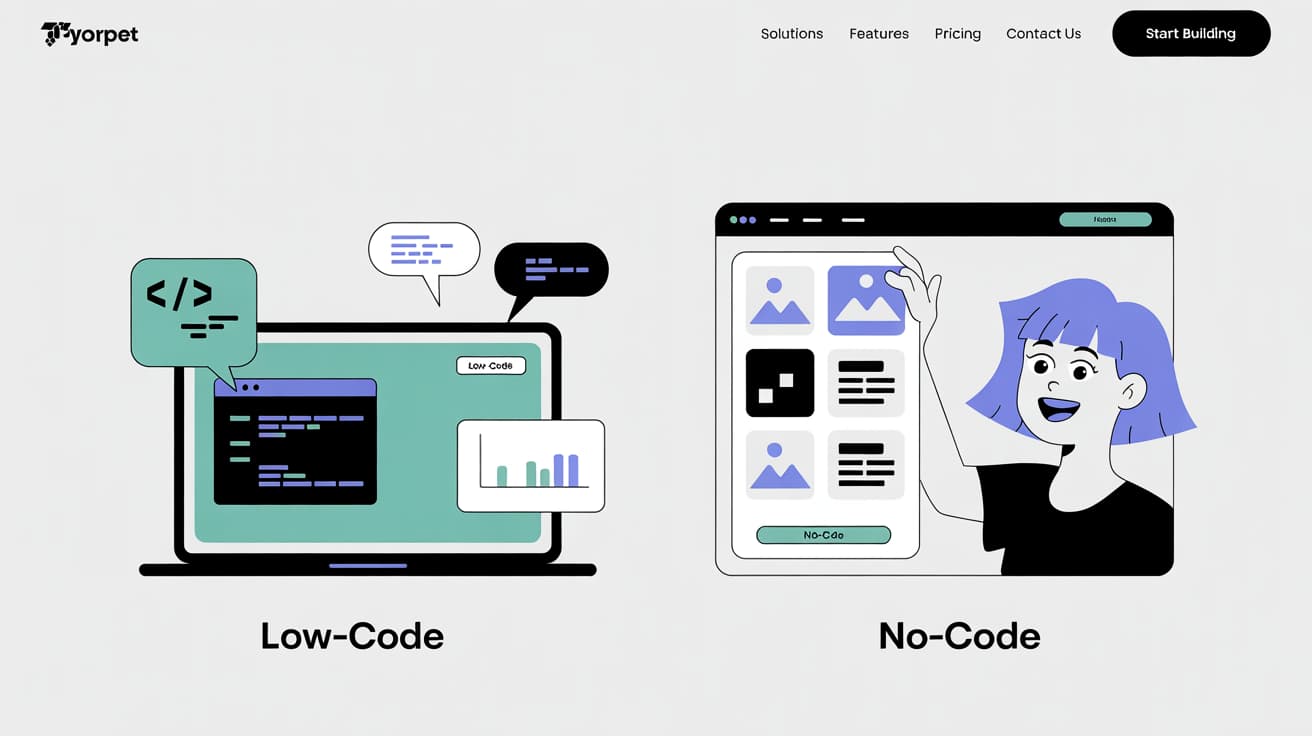Low-code vs No-code: Understanding the Differences and the Future of App Development