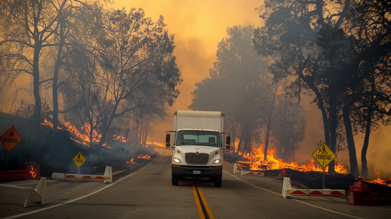 Palisades Wildfire and Its Impact on Supply Chains and Logistics